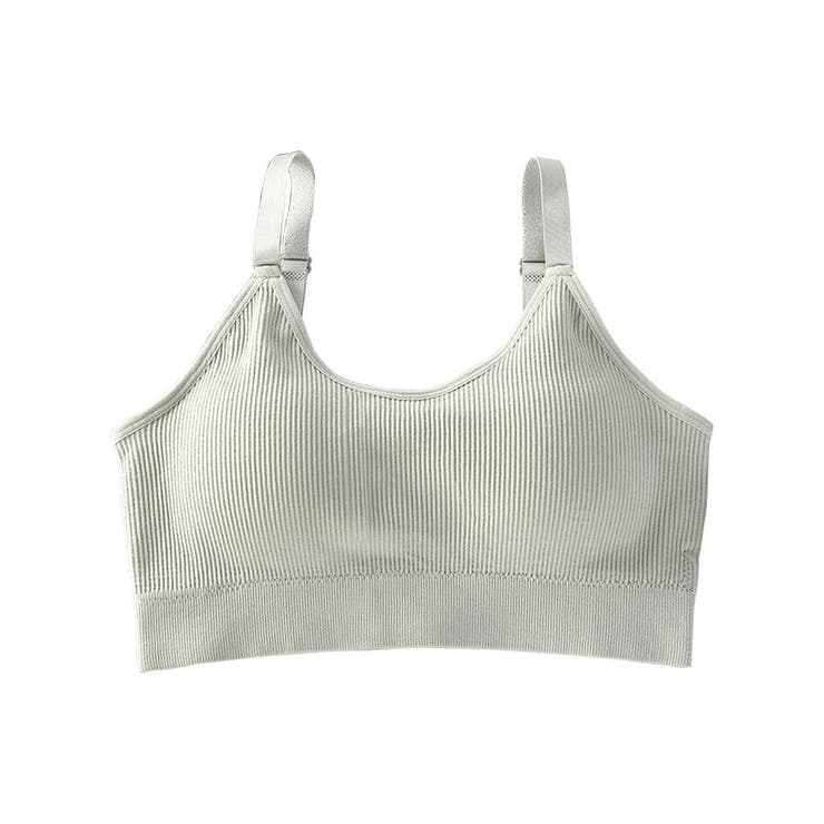 ライトグリーン | ブラトップ レディース 手模様パット付 | karei