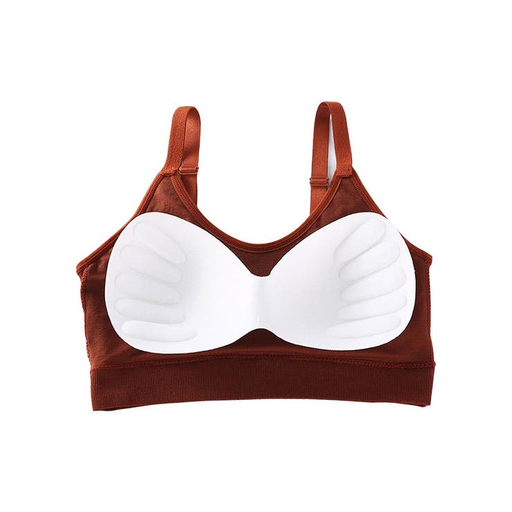 ブラトップ レディース 手模様パット付 | karei | 詳細画像3 