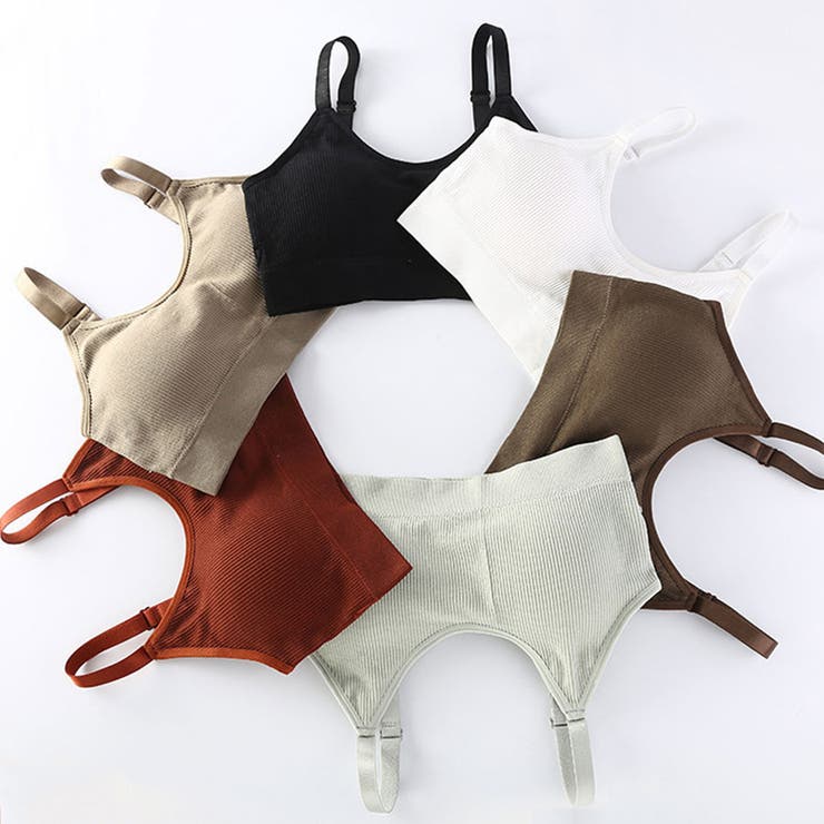 ブラトップ レディース 手模様パット付 | karei | 詳細画像5 