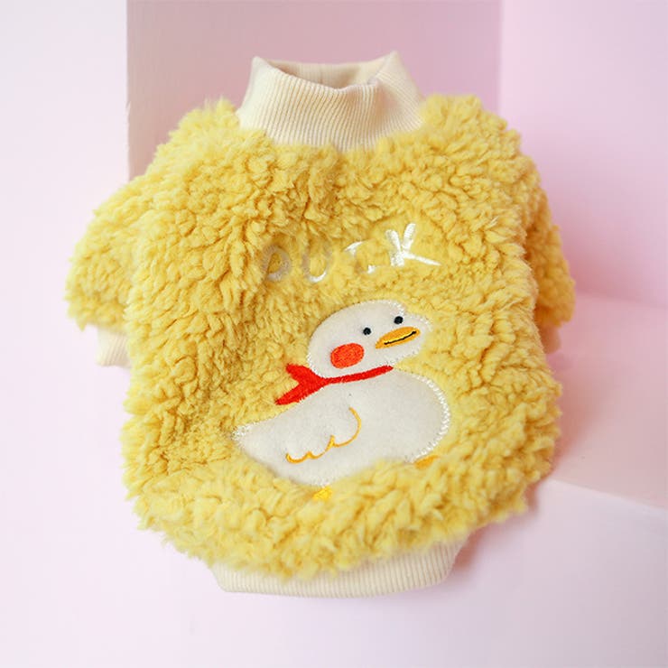 犬服 ペットグッズ ドッグウェア ボアアウター 長袖 柄刺繍 ドッグウェア | karei | 詳細画像15 