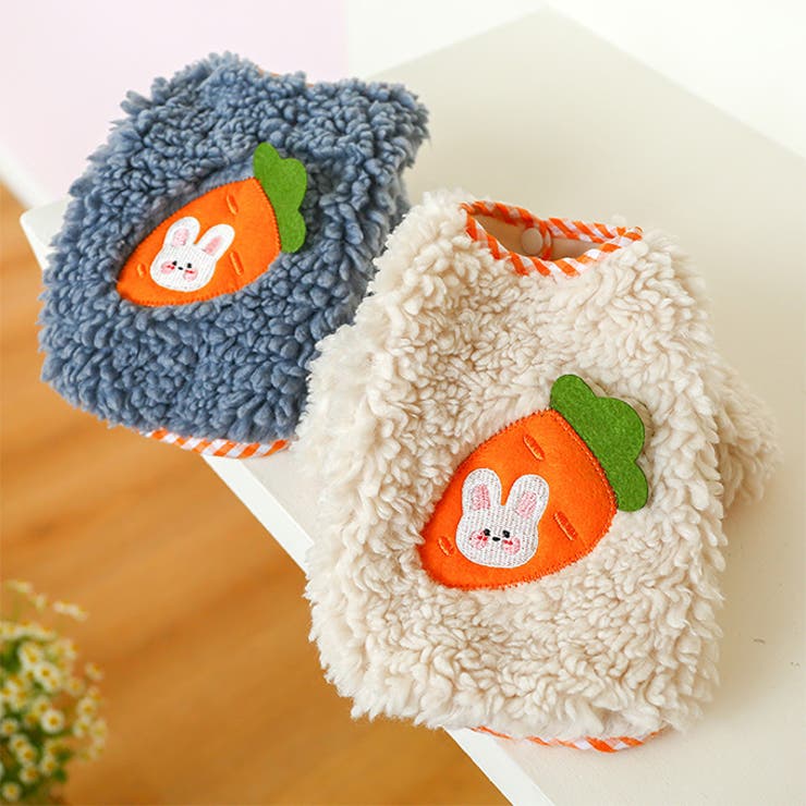 犬服 ペットグッズ ドッグウェア ボアアウター 長袖 柄刺繍 ドッグウェア | karei | 詳細画像17 