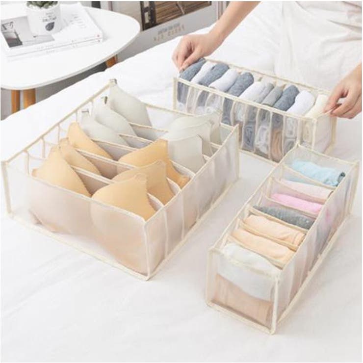 下着収納ケース ３点セット 収納 便利グッズ 整理整頓 インナーケース | karei | 詳細画像18 