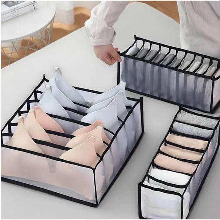 下着収納ケース ３点セット 収納 便利グッズ 整理整頓 インナーケース | karei | 詳細画像15 