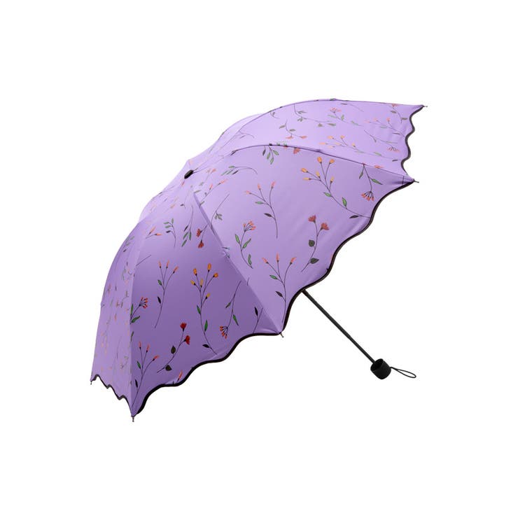 雨傘 折り畳み 花柄 - 傘