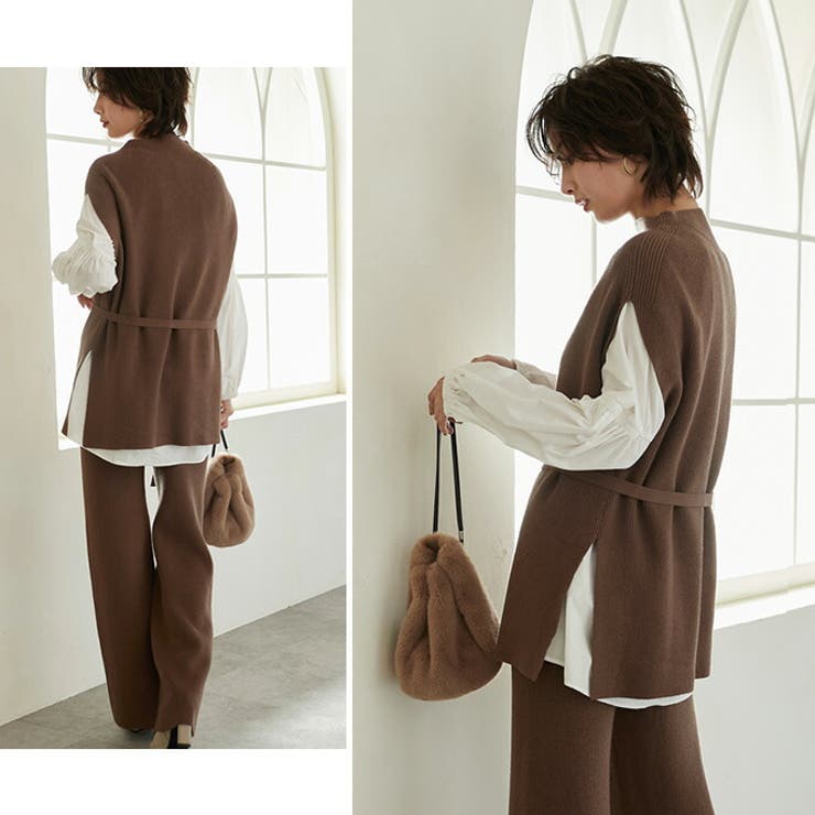 セットアップ レディース ニット[品番：KRIW0000732]｜karei（カレイ