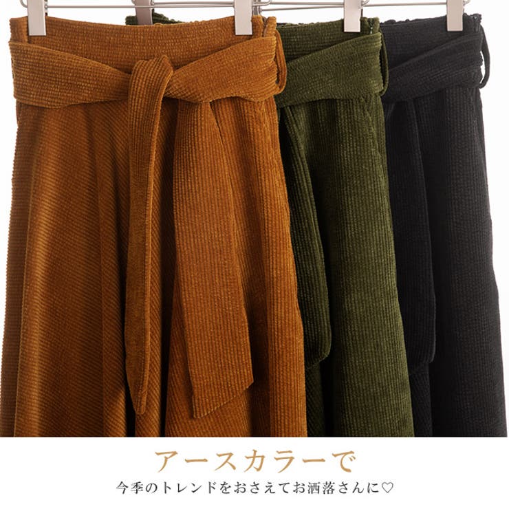 スカート フレアスカート コーデュロイ 品番 Kriw Karei カレイ のレディースファッション通販 Shoplist ショップリスト