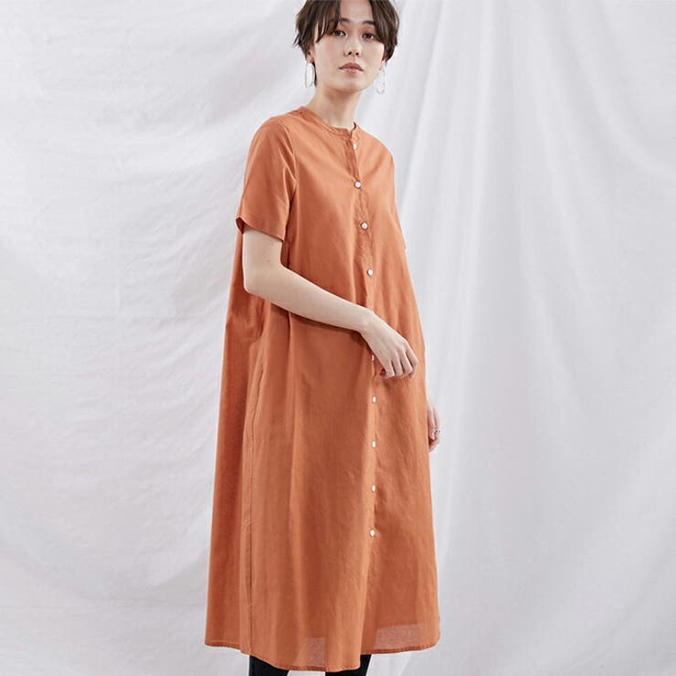 ワンピース 麻混ワンピース 半袖 品番 Kriw Karei カレイ のレディースファッション通販 Shoplist ショップリスト