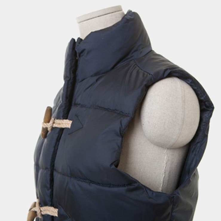 【jk10003】オシャレな木目のトグルボタンがcute ダッフルデザインパディ… | KawaiCat | 詳細画像9 