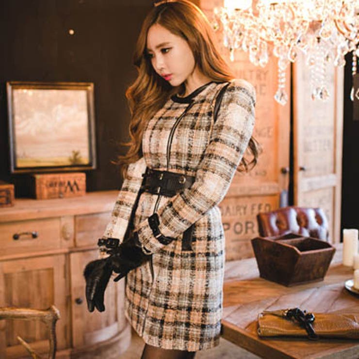 【jk10045】ノーカラーでスッキリとしたデザインのロングコートです♪洗練され… | KawaiCat | 詳細画像5 