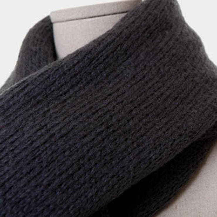 シンプルなデザインでスッキリとしたシルエットがキレイ♪シンプルロングニットマフラ… | KawaiCat | 詳細画像6 