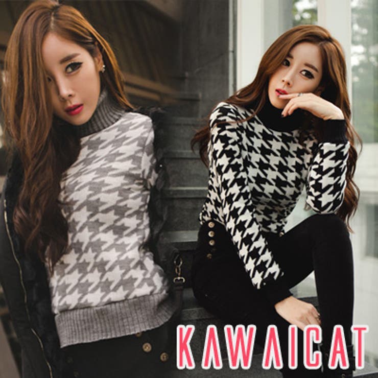 今シーズン色んなスタイリングに活躍してくれる2大トレンドデザインが詰まったリブ切… | KawaiCat | 詳細画像1