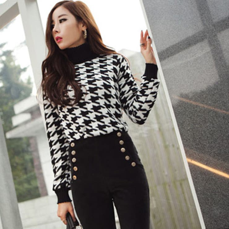 今シーズン色んなスタイリングに活躍してくれる2大トレンドデザインが詰まったリブ切… | KawaiCat | 詳細画像3