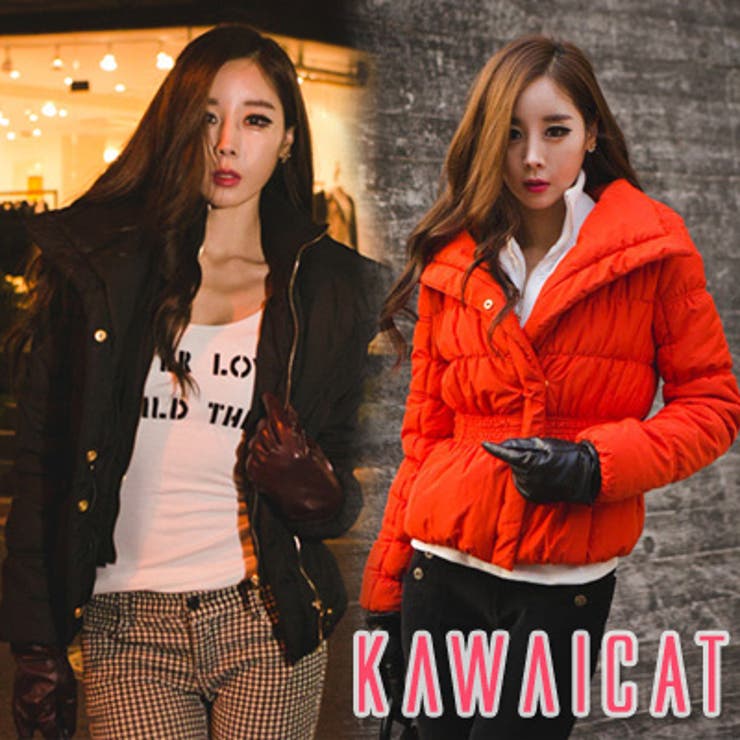 【フィット感のあるシルエットですっきり★】ジャケット 2WAY 撥水ナイロン ビッグシルエット ミリタリーショート中綿