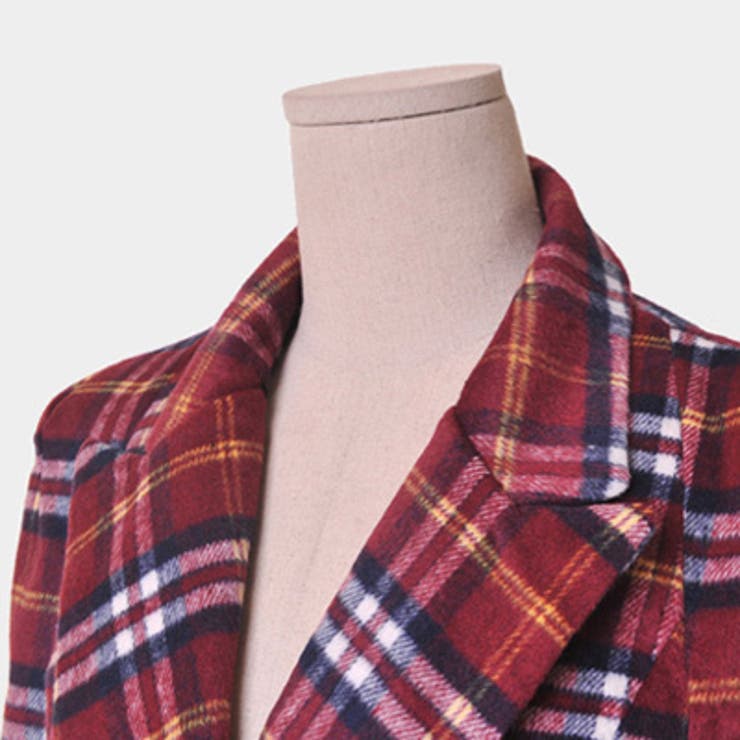 【jk10135】 今季トレンドのチェック柄デザイン 冬コーデにも合わせやすいカ… | KawaiCat | 詳細画像8 