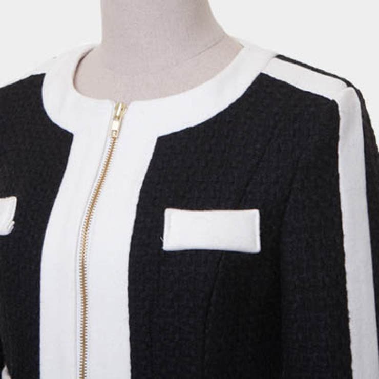 【jk10164】 高級感のある生地感にブラックライン配色でスッキリ♪女性らしい… | KawaiCat | 詳細画像8 