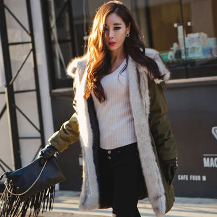 jk10260】 防寒性バッチリのソフトファーがポイント ソフトファー付き