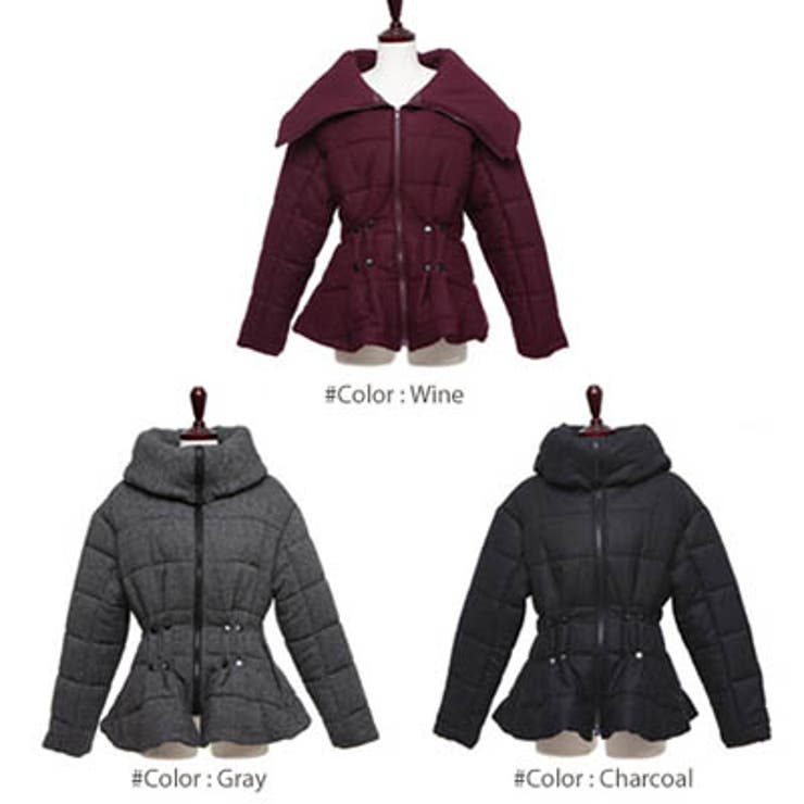 【jk10347】ウェスト部分シャーリングでボディラインのシルエットをキープして… | KawaiCat | 詳細画像7 