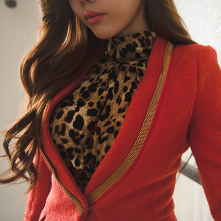 【jk10461】スッキリとしたノーカラーにゴールドラインが映え高級感を与えてく… | KawaiCat | 詳細画像3 