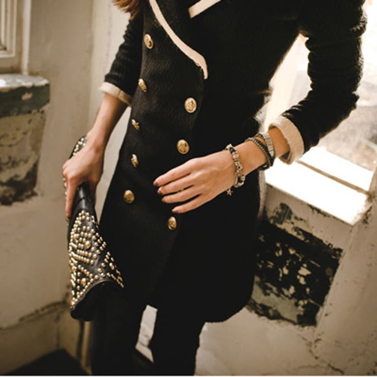 【jk10529】ライン配色デザインでスッキリした襟元を演出♪ワンピーススタイル… | KawaiCat | 詳細画像4 