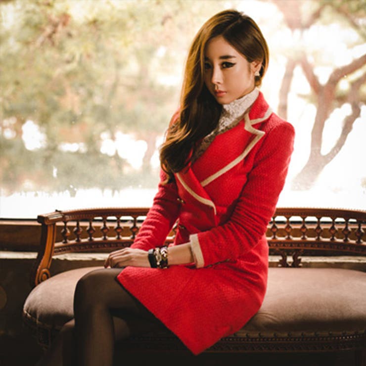 【jk10529】ライン配色デザインでスッキリした襟元を演出♪ワンピーススタイル… | KawaiCat | 詳細画像6 