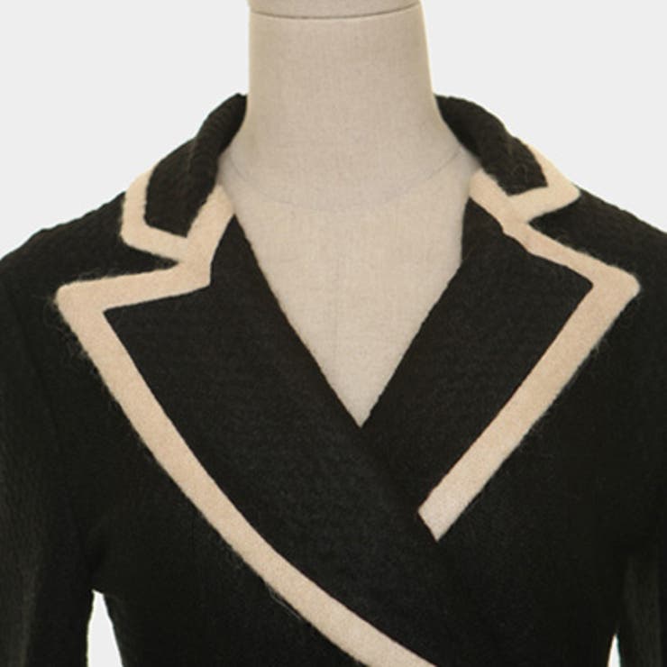 【jk10529】ライン配色デザインでスッキリした襟元を演出♪ワンピーススタイル… | KawaiCat | 詳細画像8 