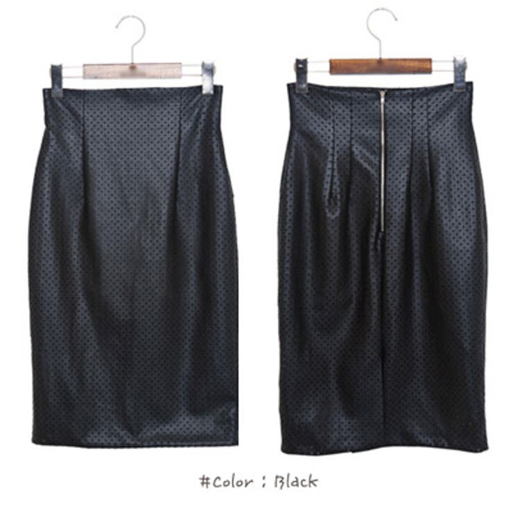 【sk11059】ハイウエストとタイトなシルエットでスタイルUp ミディアム丈パ… | KawaiCat | 詳細画像7 