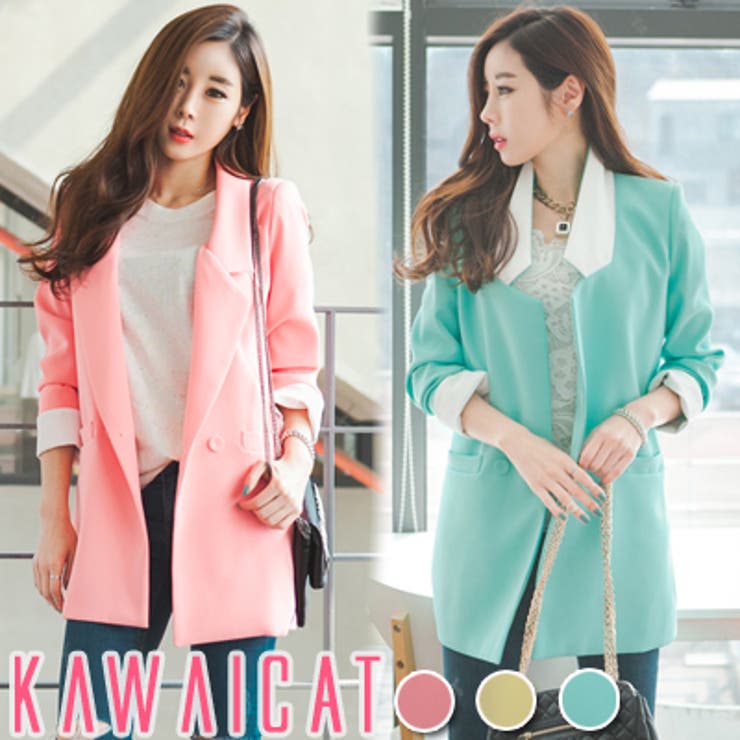 【jk11075】シーズンマストなパステルカラーでコーデを華やかに仕上げてくれる… | KawaiCat | 詳細画像1 