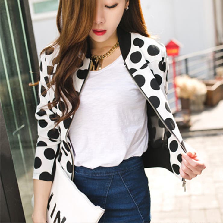 【jk11297】ショート丈のすっきりとしたデザインで可愛らしいシルエットに ダ… | KawaiCat | 詳細画像5 