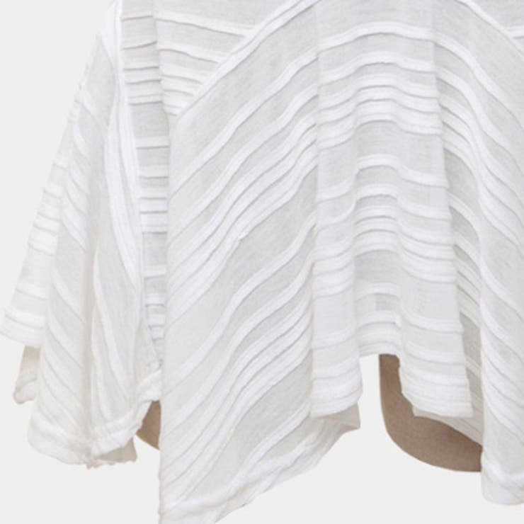 【C style】【ts11810】アンバランスフリルで気になるラインをカバー … | KawaiCat | 詳細画像9 