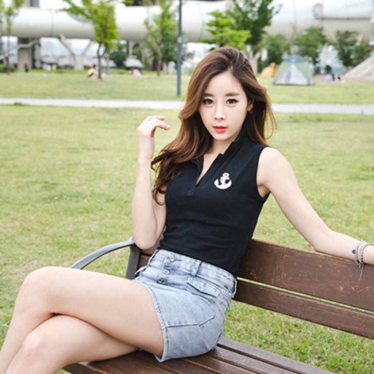 【C style】【ts11940】カラー付きのデザインにVネックラインですっき… | KawaiCat | 詳細画像5 