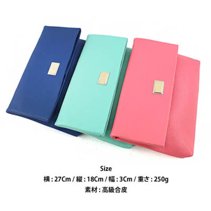 【ba12224】肌触りの良いハイクオリティな高級レザー♪クラッチ＆ショルダーの… | KawaiCat | 詳細画像10 