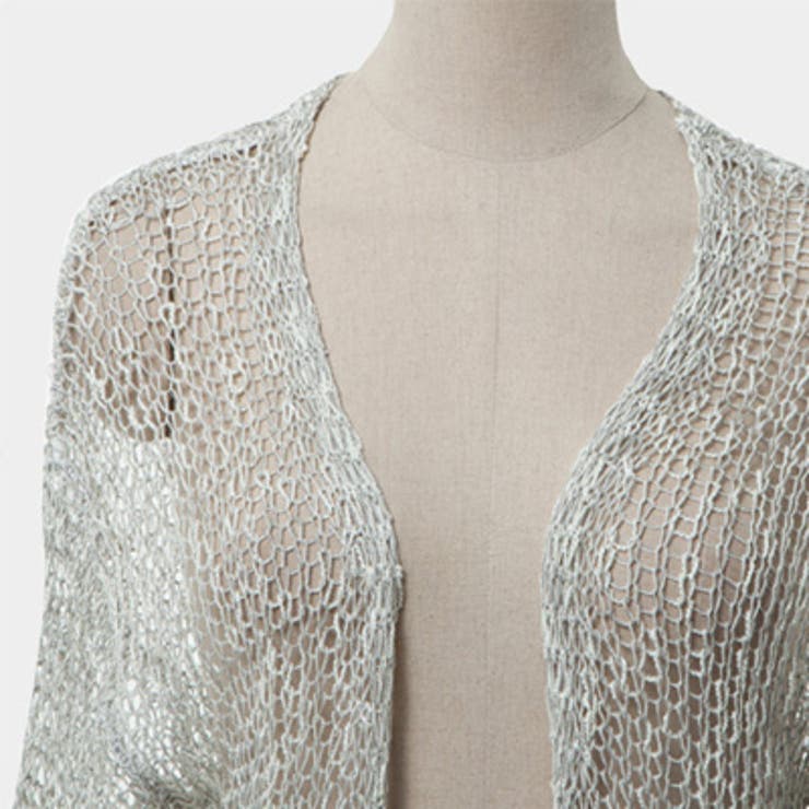 【jk12256】ロング丈でスタイリッシュなシルエットに ボタンレスソフトニット… | KawaiCat | 詳細画像8 