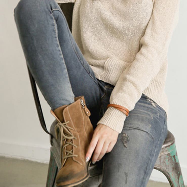 【pt12388】色落ち感のある生地にダメージでヴィンテージ感漂うウォッシュダメ… | KawaiCat | 詳細画像9 