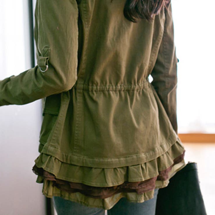 カジュアルながらも後ろの3段フリルで可愛らしさをプラス | KawaiCat | 詳細画像9