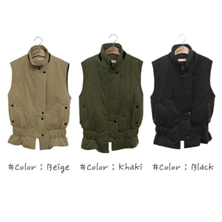 【jk13024】すっきりとしたデザインでどんなスタイルにも似合うベスト 腰のシ… | KawaiCat | 詳細画像7 