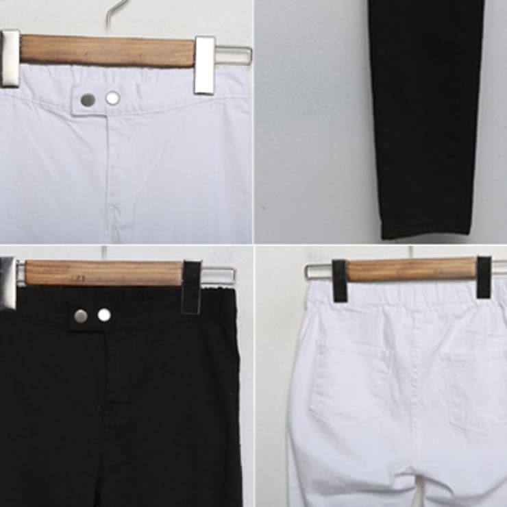 【jk13734】【スタイリスト撮影商品】ベーシックなデザインのロングパンツ♪フ… | KawaiCat | 詳細画像9 