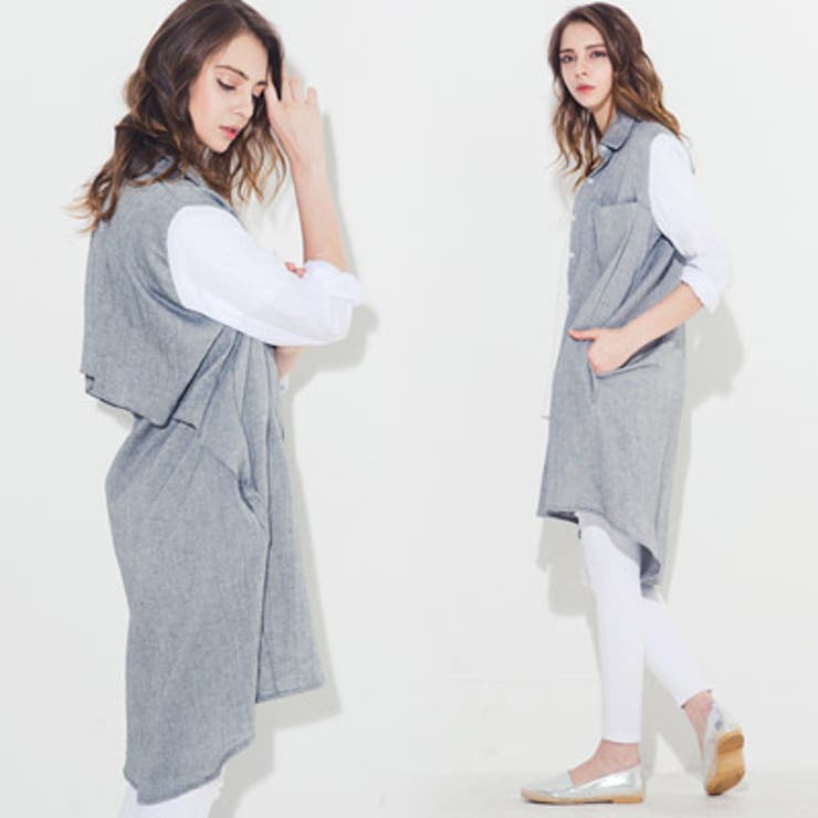 【jk13824】【Polly&amp;J】サラっと羽織れるジャケット シャツデ… | KawaiCat | 詳細画像3 