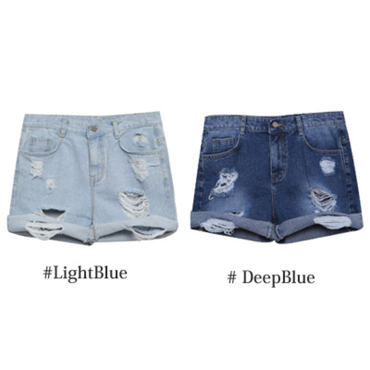 ゆとりのあるサイズ感のショートパンツ[品番：KW000007112