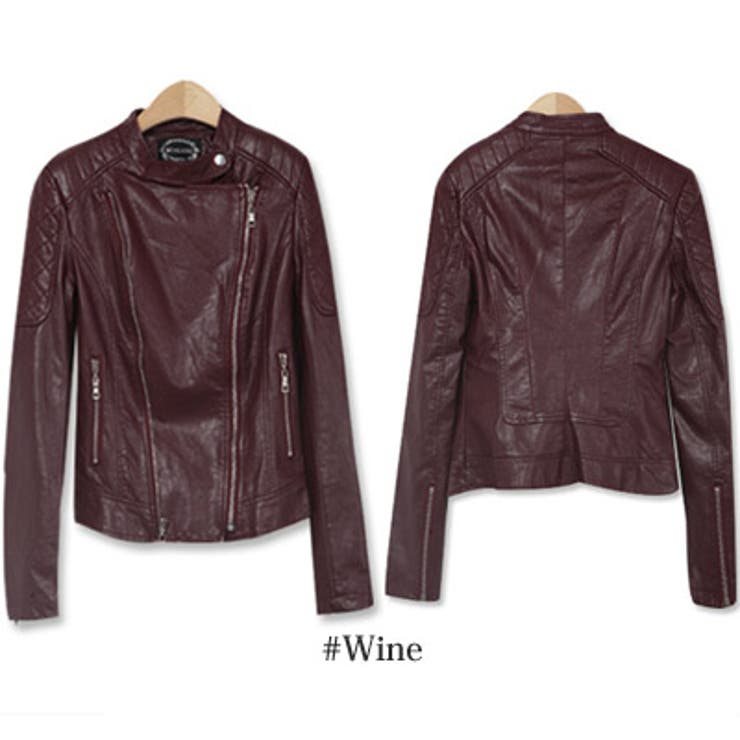 高級感のあるセクシーなワインカラーとキルティングがポイント♪ワインカラーキルティ… | KawaiCat | 詳細画像7
