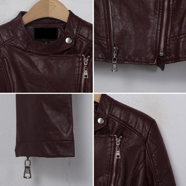 高級感のあるセクシーなワインカラーとキルティングがポイント♪ワインカラーキルティ… | KawaiCat | 詳細画像8