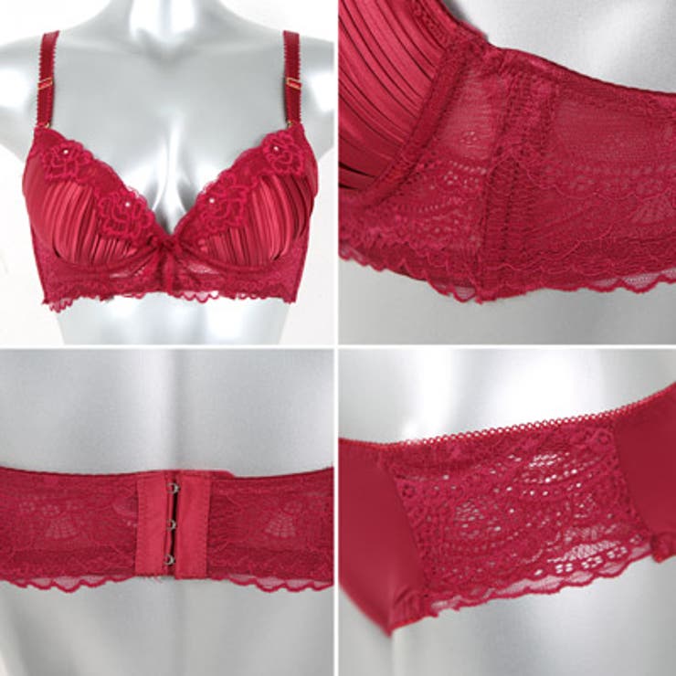 きらきら光るキュービックが可愛らしい♪マーメイド4cmボリュームアップブラセット… | KawaiCat | 詳細画像8