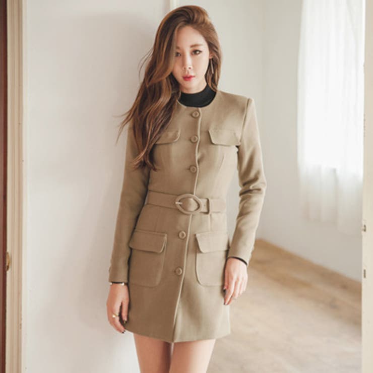 【オリジナル商品】【jk16249】着るだけでスタイル良く見せる♪ポケットがポイ… | KawaiCat | 詳細画像4 