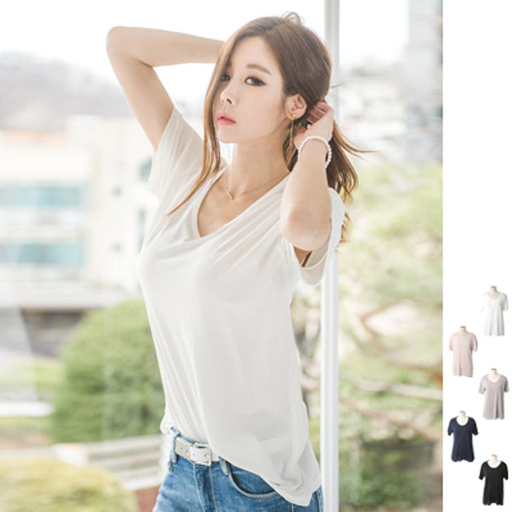 【ts16539】ルーズなフィット感で着心地が良いアイテム♪ベーシックデザインＵ… | KawaiCat | 詳細画像1 