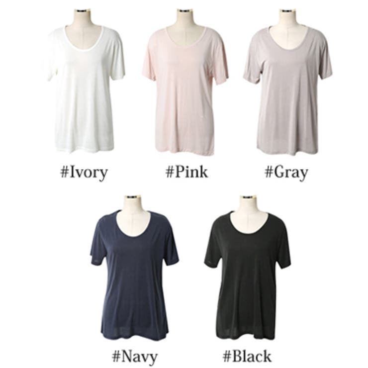 【ts16539】ルーズなフィット感で着心地が良いアイテム♪ベーシックデザインＵ… | KawaiCat | 詳細画像7 