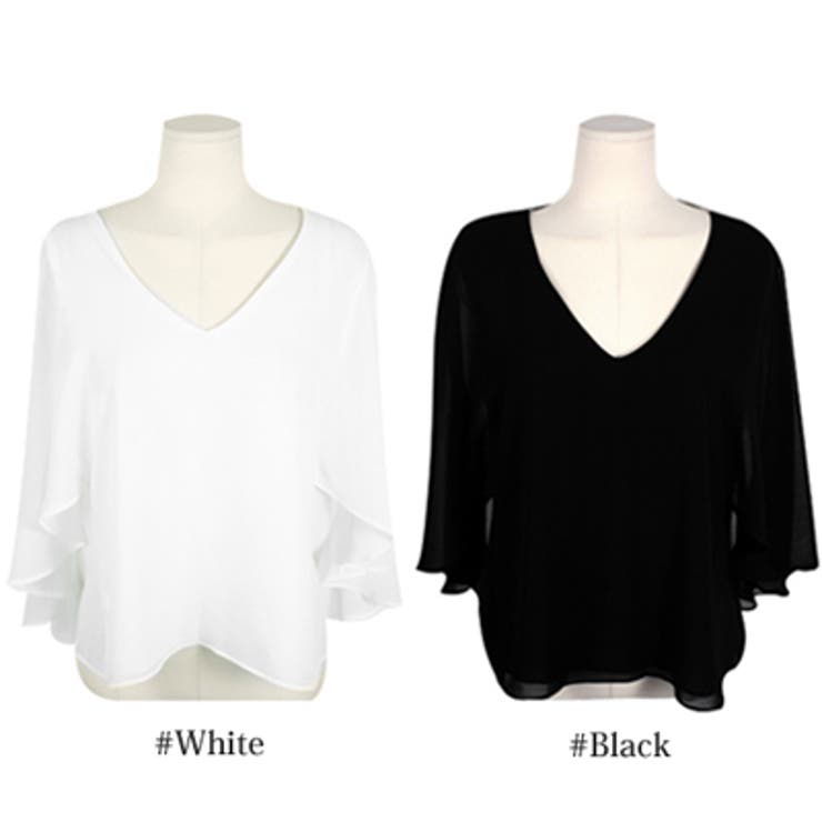 have⭐︎新品未着用⭐︎ケープブラウス ケープ ブラウス 7分袖