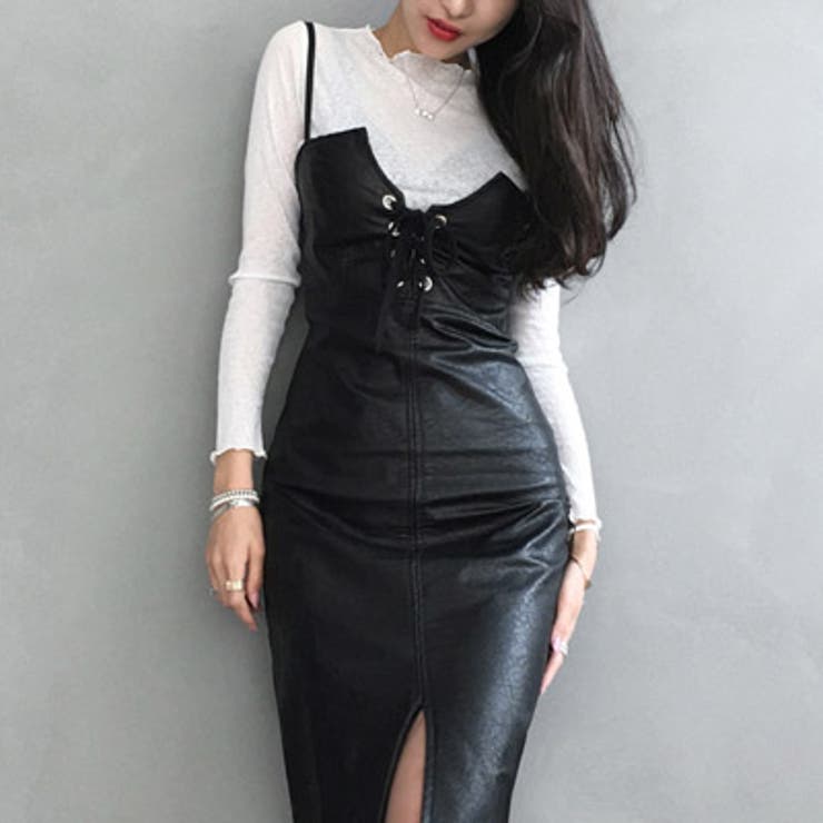 ユニークな魅力溢れるセクシーコーデ♪コルセットレザーワンピース  | KawaiCat | 詳細画像6