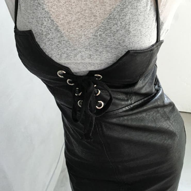 ユニークな魅力溢れるセクシーコーデ♪コルセットレザーワンピース  | KawaiCat | 詳細画像9