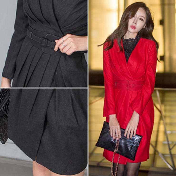 【op17623】羽織るだけでフェミニンコーデが完成♪ワンピース風チューリップラ… | KawaiCat | 詳細画像2 