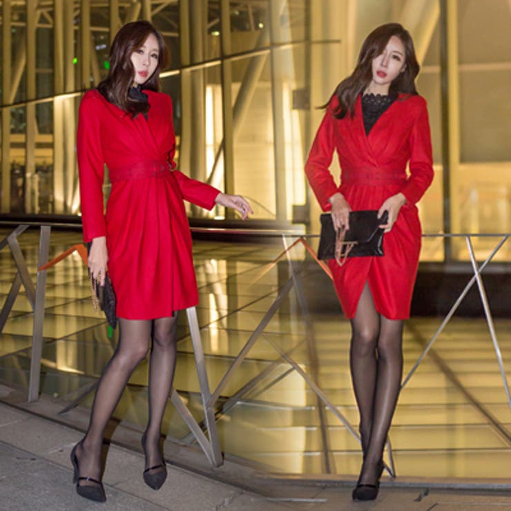 【op17623】羽織るだけでフェミニンコーデが完成♪ワンピース風チューリップラ… | KawaiCat | 詳細画像4 