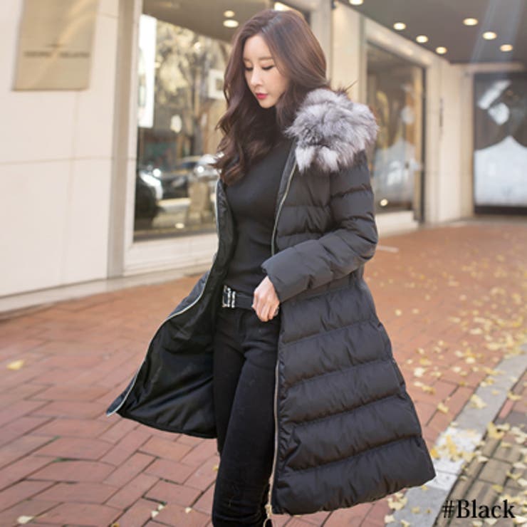 jk17716】風を通しにくく真冬でも暖かい♪中綿ロングダウンコート
